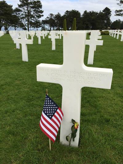 Ste-Mère Eglise - The American Cemetery in Normandy - Pointe du Hoc (Normandy, France) 1 : IMG_2610