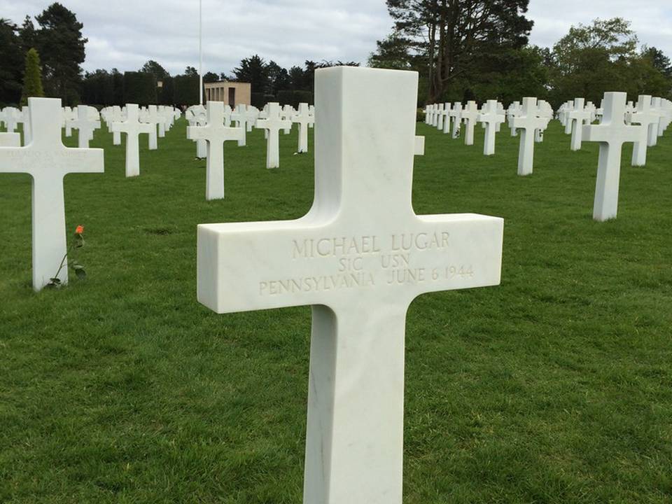 Ste-Mère Eglise - The American Cemetery in Normandy - Pointe du Hoc (Normandy, France) 1 : IMG_2611