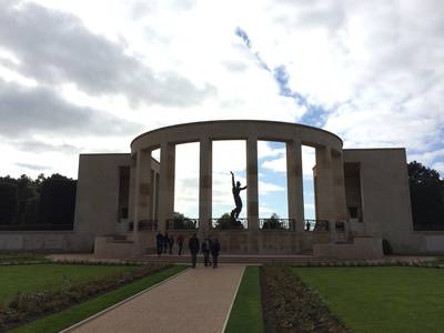 Ste-Mère Eglise - The American Cemetery in Normandy - Pointe du Hoc (Normandy, France) 1 : IMG_2622