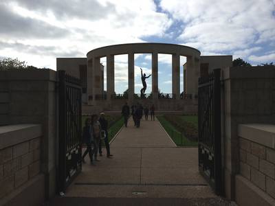 Ste-Mère Eglise - The American Cemetery in Normandy - Pointe du Hoc (Normandy, France) 1 : IMG_2623