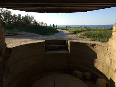 Ste-Mère Eglise - The American Cemetery in Normandy - Pointe du Hoc (Normandy, France) 1 : IMG_2668