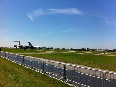 Paris Airshow 2011 (Le Bourget, France) 1 : Airbus A-380 &amp; A-400 M.jpg