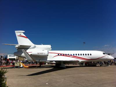 Paris Airshow 2011 (Le Bourget, France) 1 : Dassault_Falcon 7X real.jpg