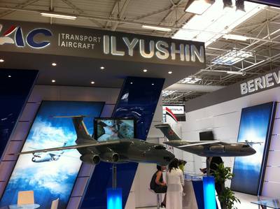 Paris Airshow 2011 (Le Bourget, France) 1 : Ilyushin model.jpg