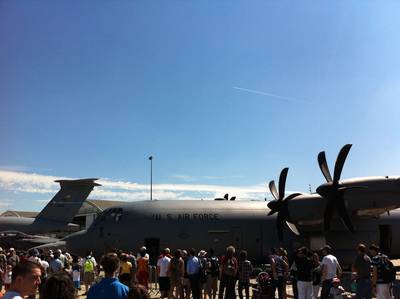 Paris Airshow 2011 (Le Bourget, France) 1 : USAF C-130J.jpg