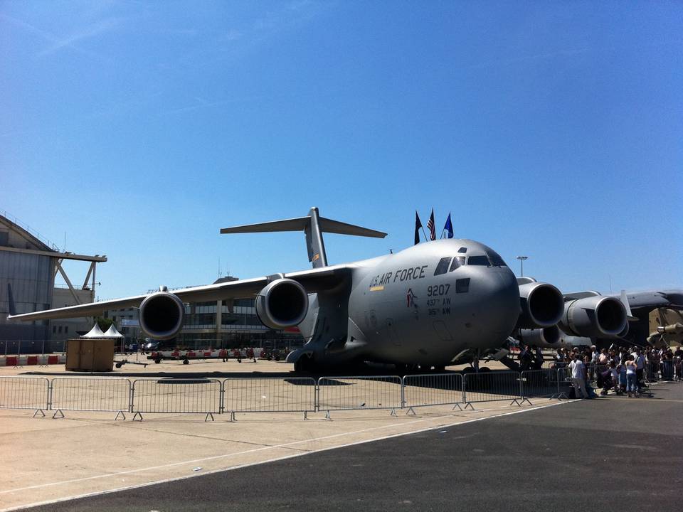 Paris Airshow 2011 (Le Bourget, France) 1 : USAF C-17_3.jpg