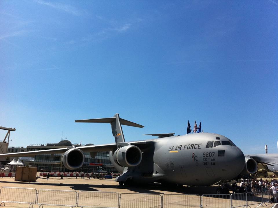 Paris Airshow 2011 (Le Bourget, France) 1 : USAF C-17.jpg