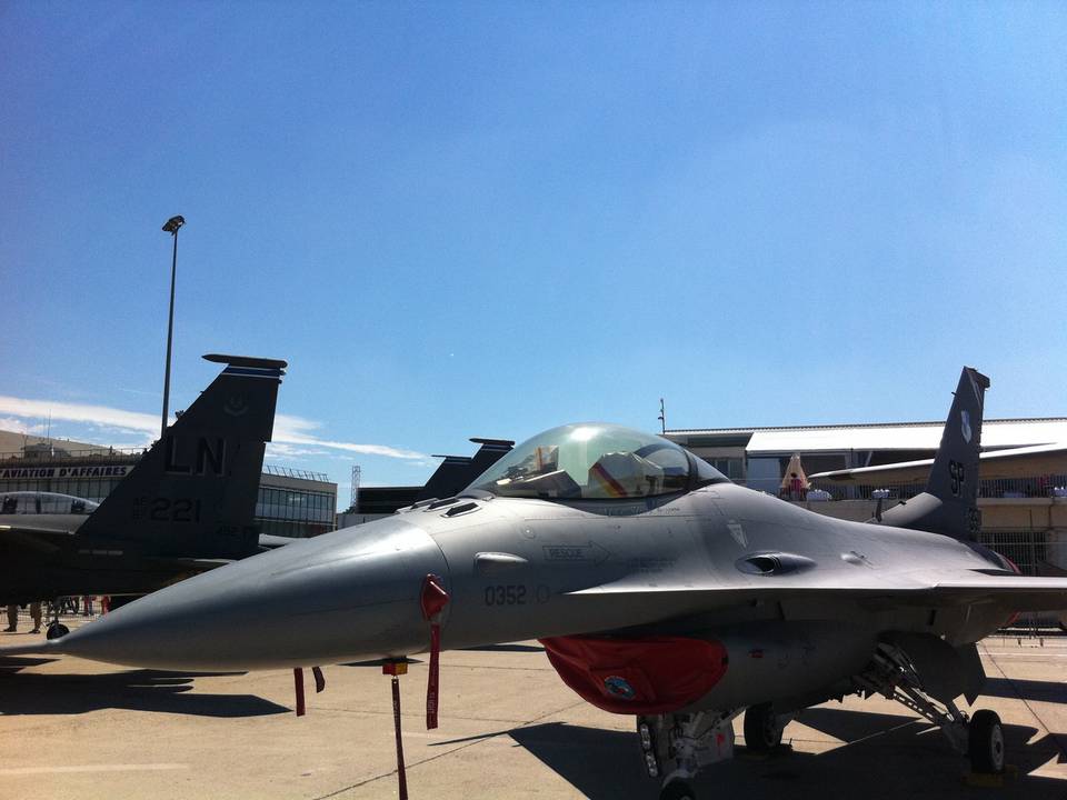 Paris Airshow 2011 (Le Bourget, France) 1 : USAF F-16.jpg