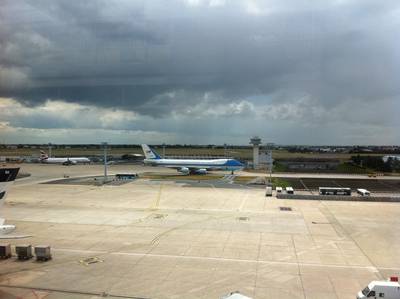 Jets VIP &amp; others (Paris, France) 1 : Air Force One at Paris-Orly airport on 27th may 2011.