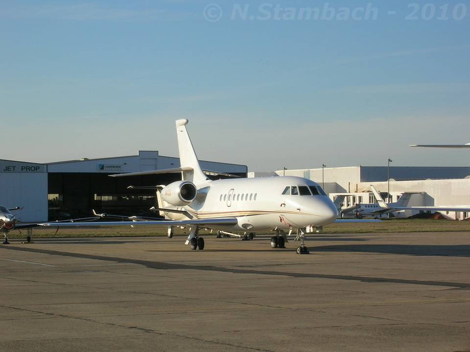 Jets VIP &amp; others (Paris, France) 1 : Falcon 2000 EX N-4QG.JPG