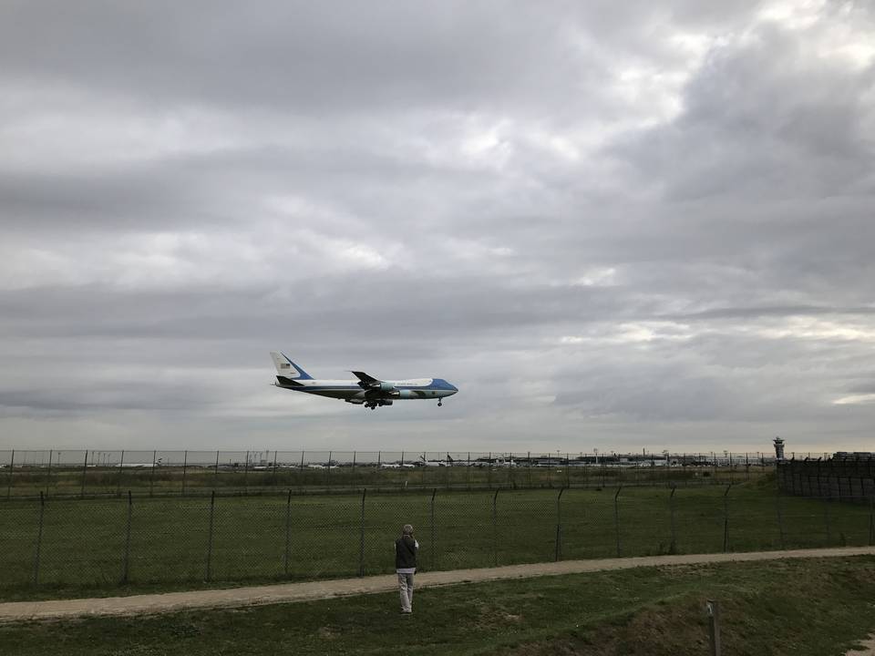 Jets VIP &amp; others (Paris, France) 1 : VC-25A 29000 at Paris Orly Airport, as &quot;Air Force One&quot;