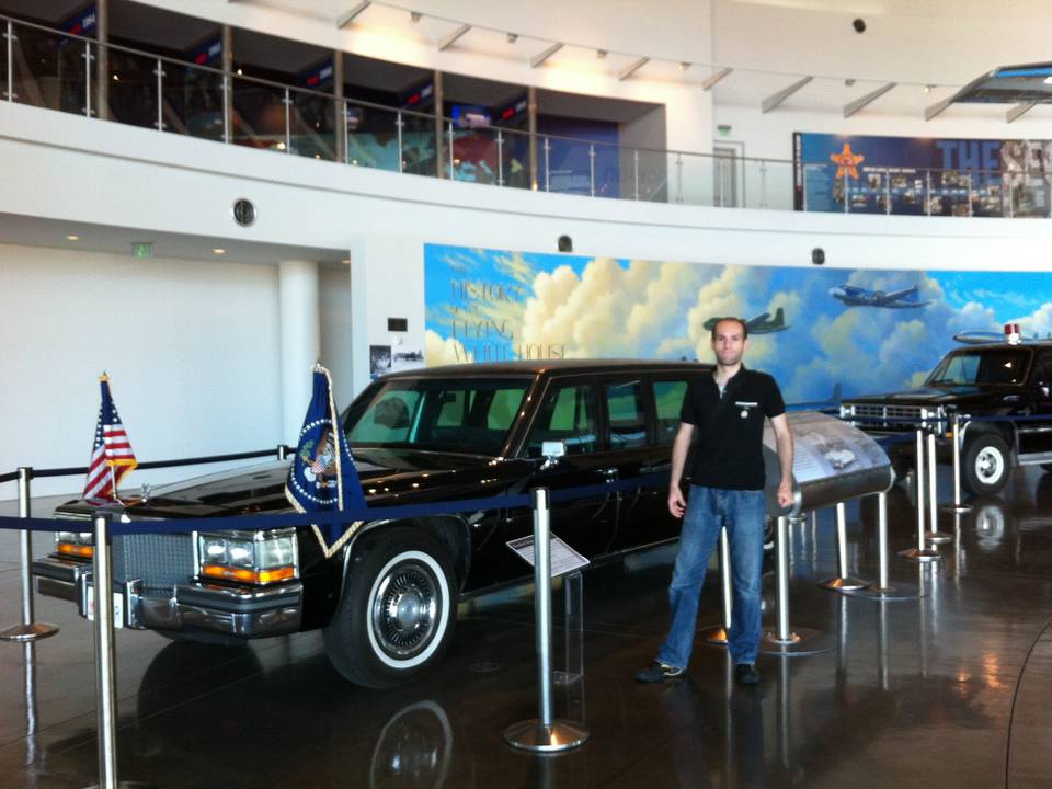 Ronald Reagan presidential Museum &amp; Library (Simi Valley, CA, USA) 1 : Limousine 3