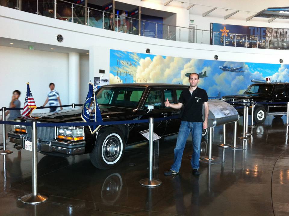 Ronald Reagan presidential Museum &amp; Library (Simi Valley, CA, USA) 1 : Limousine 1