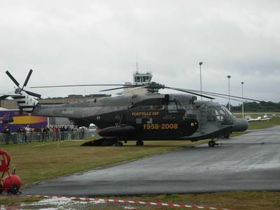 Skyshow 2008, St Malo 1 : SA 321G Super Frelon