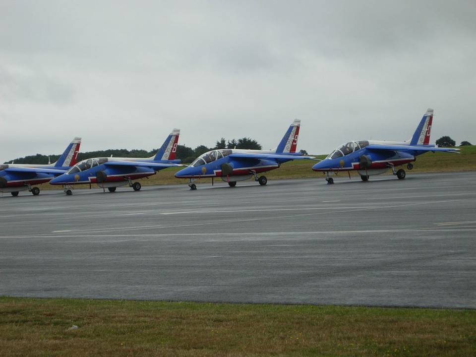 Skyshow 2008, St Malo 1 : Alpha Jet E 1