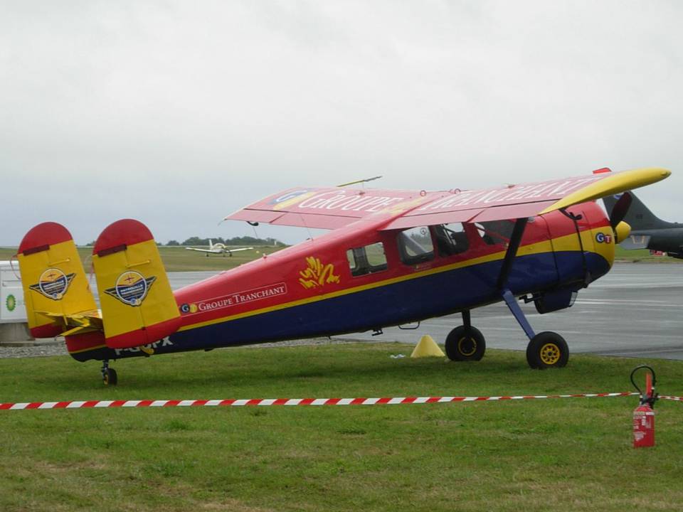 Skyshow 2008, St Malo 1 : Max Holste MH-1521 Broussard