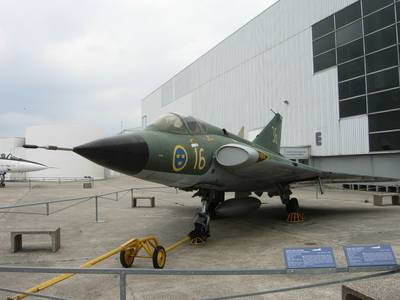 Musée du Bourget 2008 1 : J-35 Draken 1