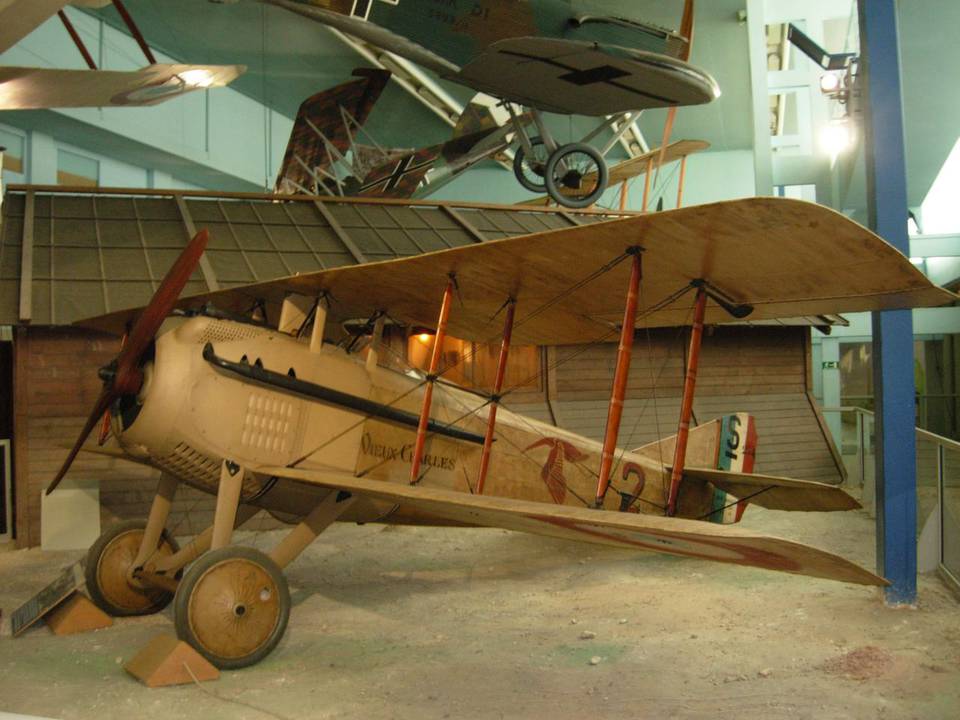 Musée du Bourget 2008 1 : Spad VII Le Vieux Charles