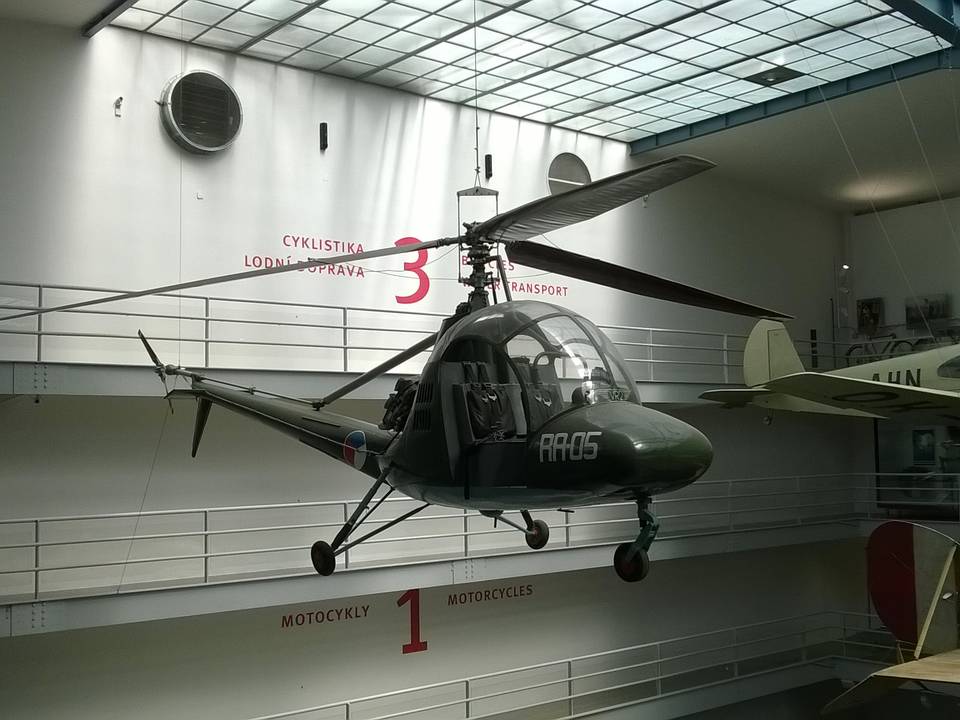 National Technical Museum - Prague 1 : HC_2_HELI_BABY_1955_pic1