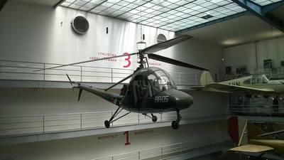 National Technical Museum - Prague 1 : HC_2_HELI_BABY_1955_pic1