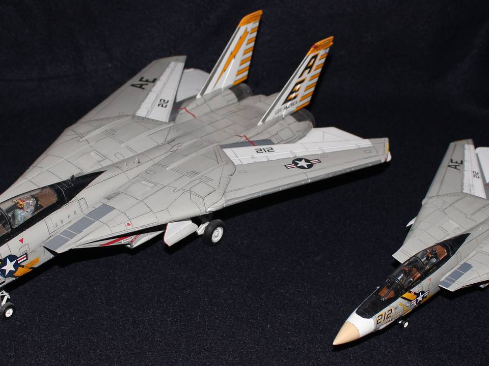 F-14A Tomcat 159449 VF-142 - Revell 1-72 1 : F-14A Tomcat BuNo 159449 VF-142 Ghostriders - Revell 1-72 - 14