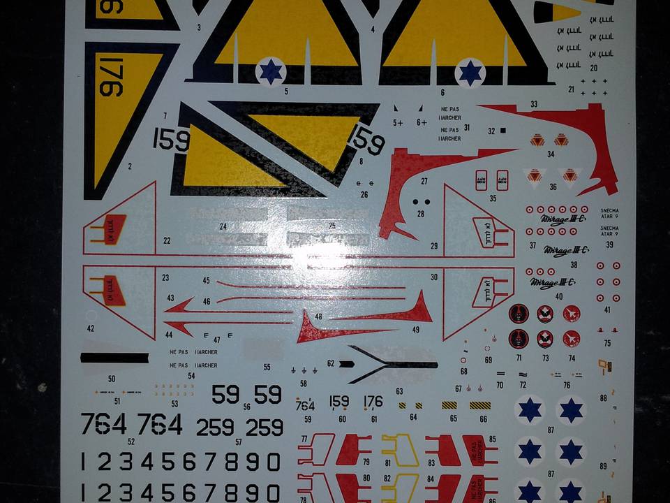 Mirage IIICJ Hobby Boss 1-48 1 : Mirage IIICJ Hobby Boss 1-48 - 3