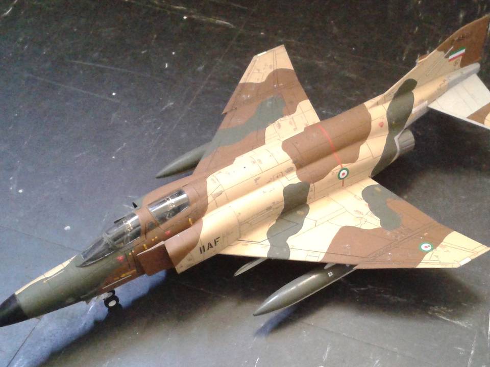 RF-4E Italeri 1-48 1 : RF-4E IRIAF Esci 1-48 - 10