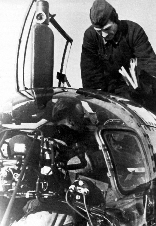 Vue du nez d'un Ar-234