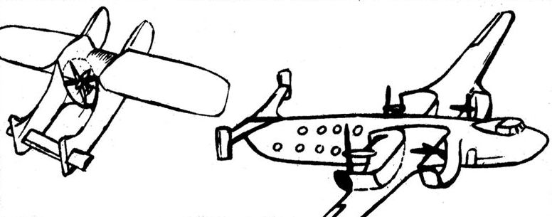 Projet de Custer, dessin&eacute; par lui-m&ecirc;me 