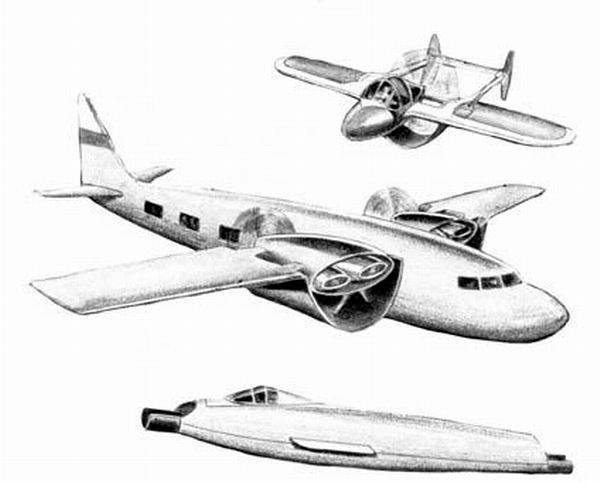 Divers projet crayonn&eacute; de Custer