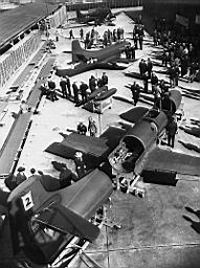 Les deux premiers D-558-1 lors du Roll-out