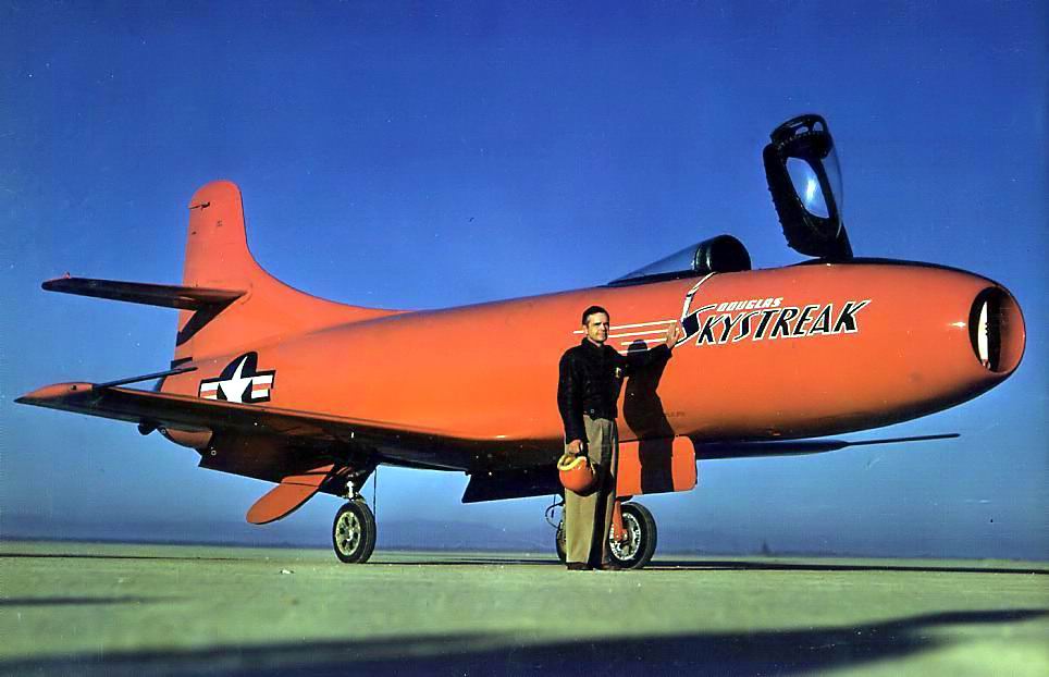 Gene May et le D-558-1