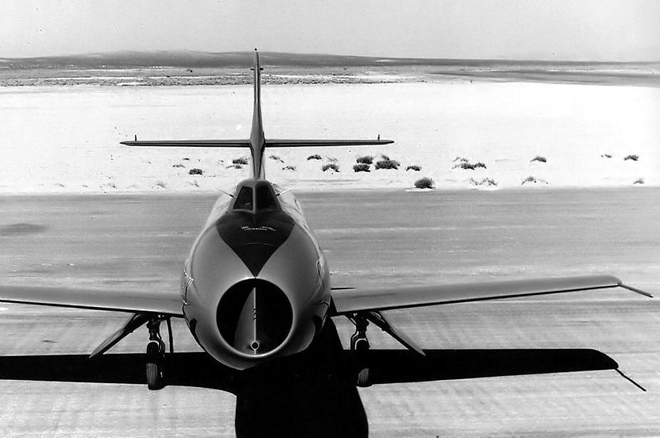 Vue de face du D-558-1