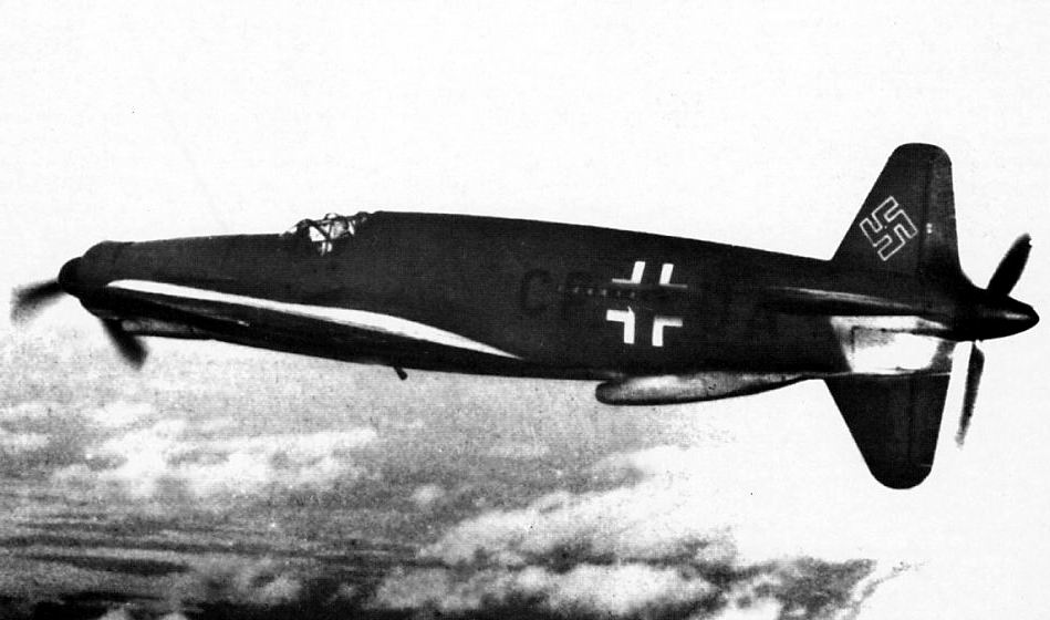 Le Do-335 V1 en vol
