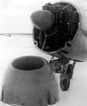 Le nez du La-174 TK