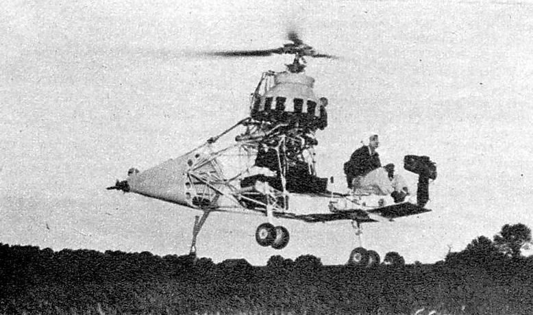 Le Jacobs 104 en vol