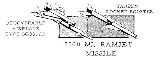 D'autres propositions de North American qui conduisirent au Navaho