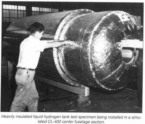 R&eacute;servoir &agrave; hydrog&egrave;ne du CL-400