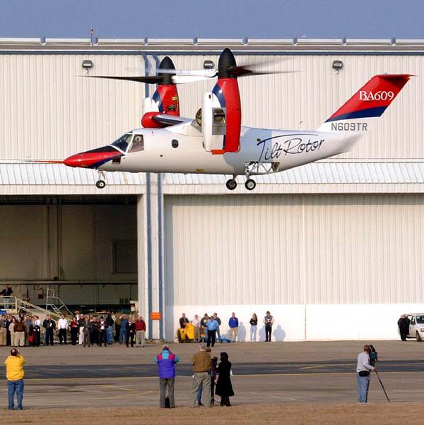 Le Bell-Agusta BA-609, dernier descendant des appareils de Transcendental