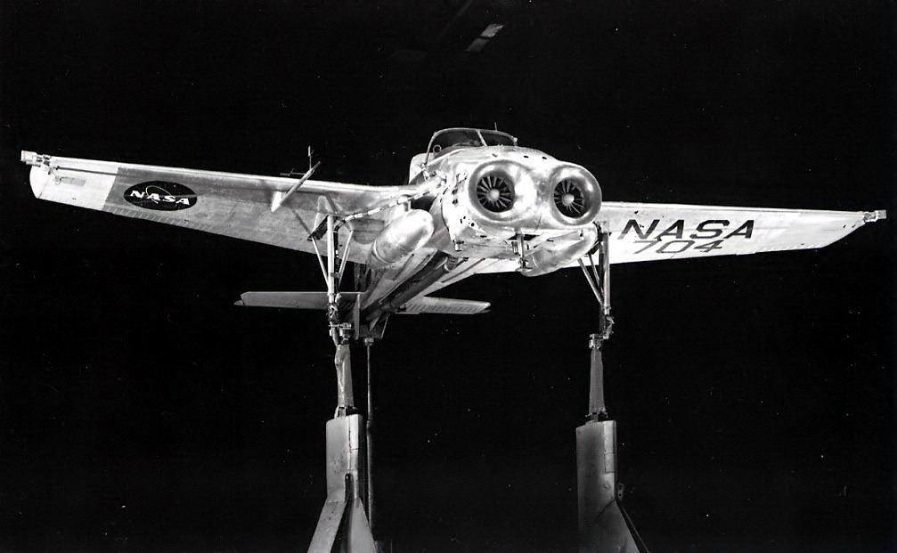 Le X-14 lors d'essai en soufflerie