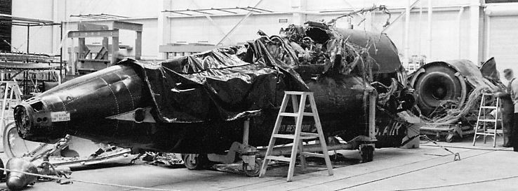 L'&eacute;pave du X-15 de Adams 