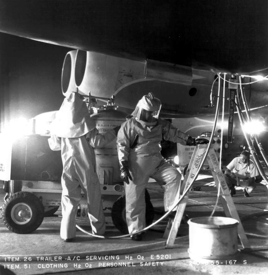 Ravitaillement en H2O2 du X-15