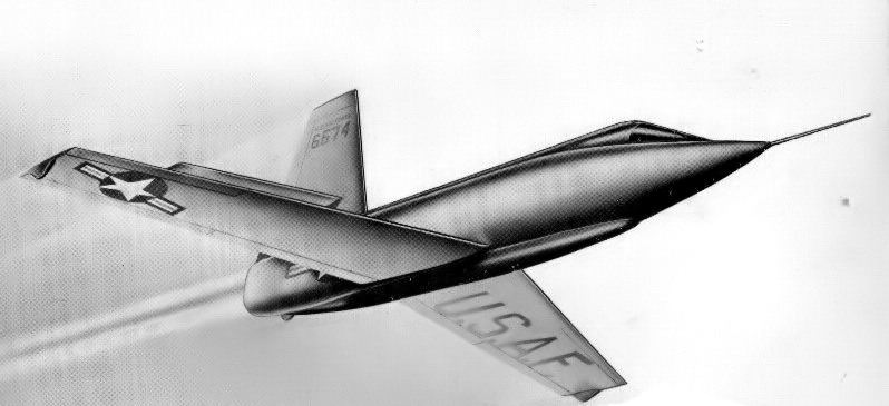 Vue d'artiste du Bell X-2