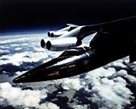 L’appareil qui d&eacute;fraie la chronique et fait la une des magazines, en 1960, c’est l’&eacute;tonnant X-15, donn&eacute; pour Mach 6 et 250 000 pieds. 