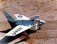 Le Northop X-4, un des premiers appareil test&eacute; &agrave; Muroc