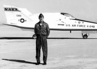 Mickael Love et le X-24B