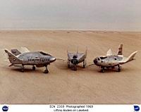 Les X24A, M2F3 et HL-10