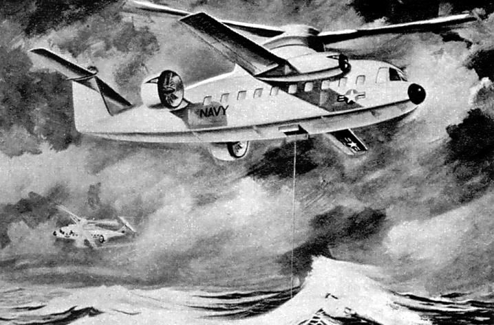 L'h&eacute;licopt&egrave;re de lutte maritime de Hughes