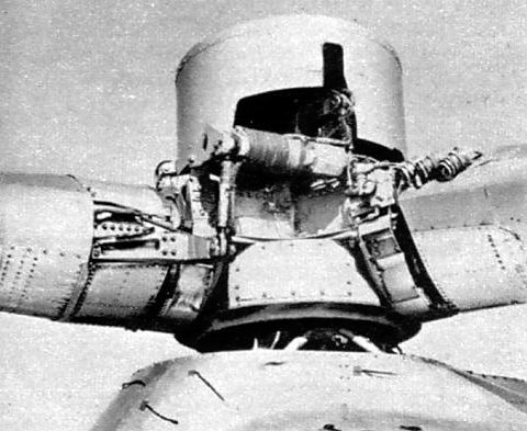 D&eacute;tail du rotor du XV-9A