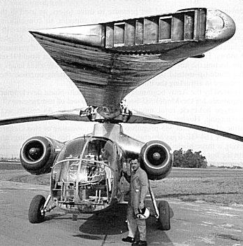 Vue du syst&egrave;me d'&eacute;jection des gaz en bout de pale. 